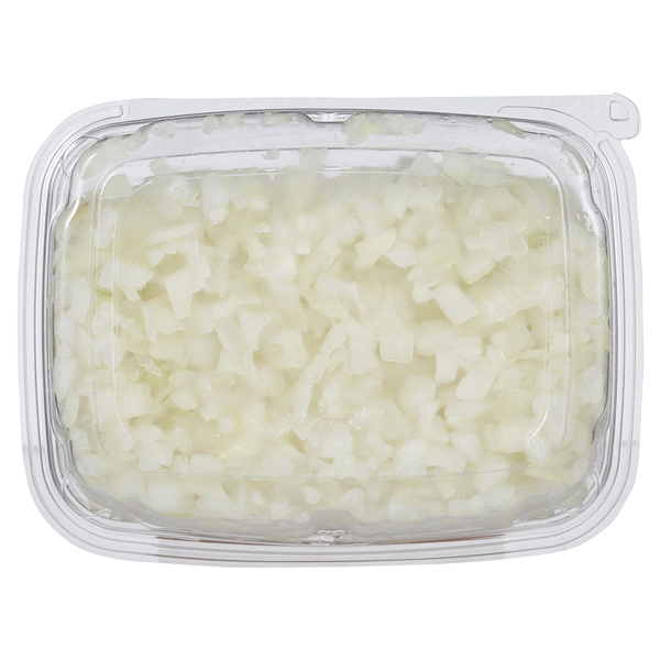 slide 21 of 29, Fresh from Meijer Diced White Onion, 14 oz, 1 ct