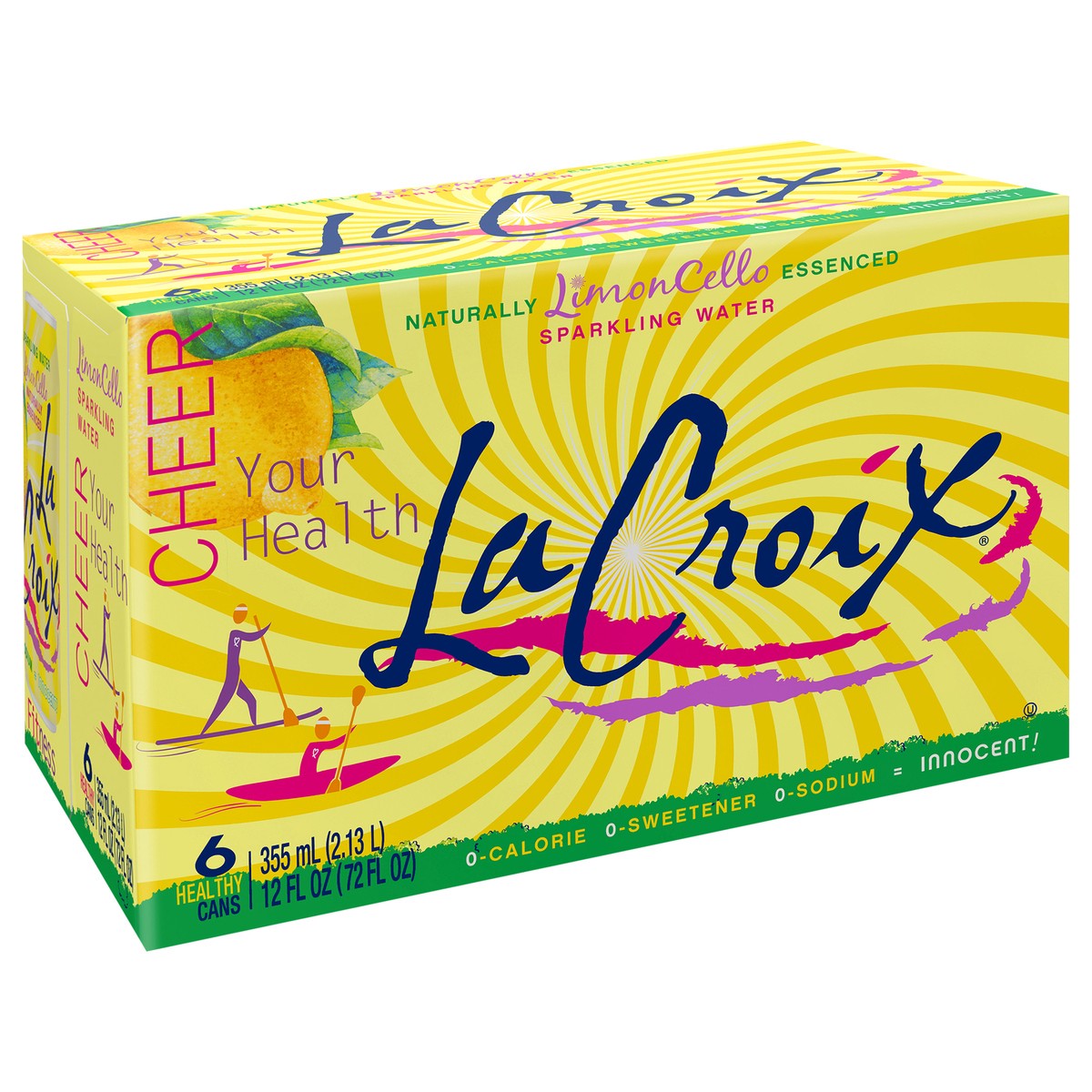 slide 2 of 11, La Croix (Core) 6 Pack- LimonCello 12 Oz, 6 ct