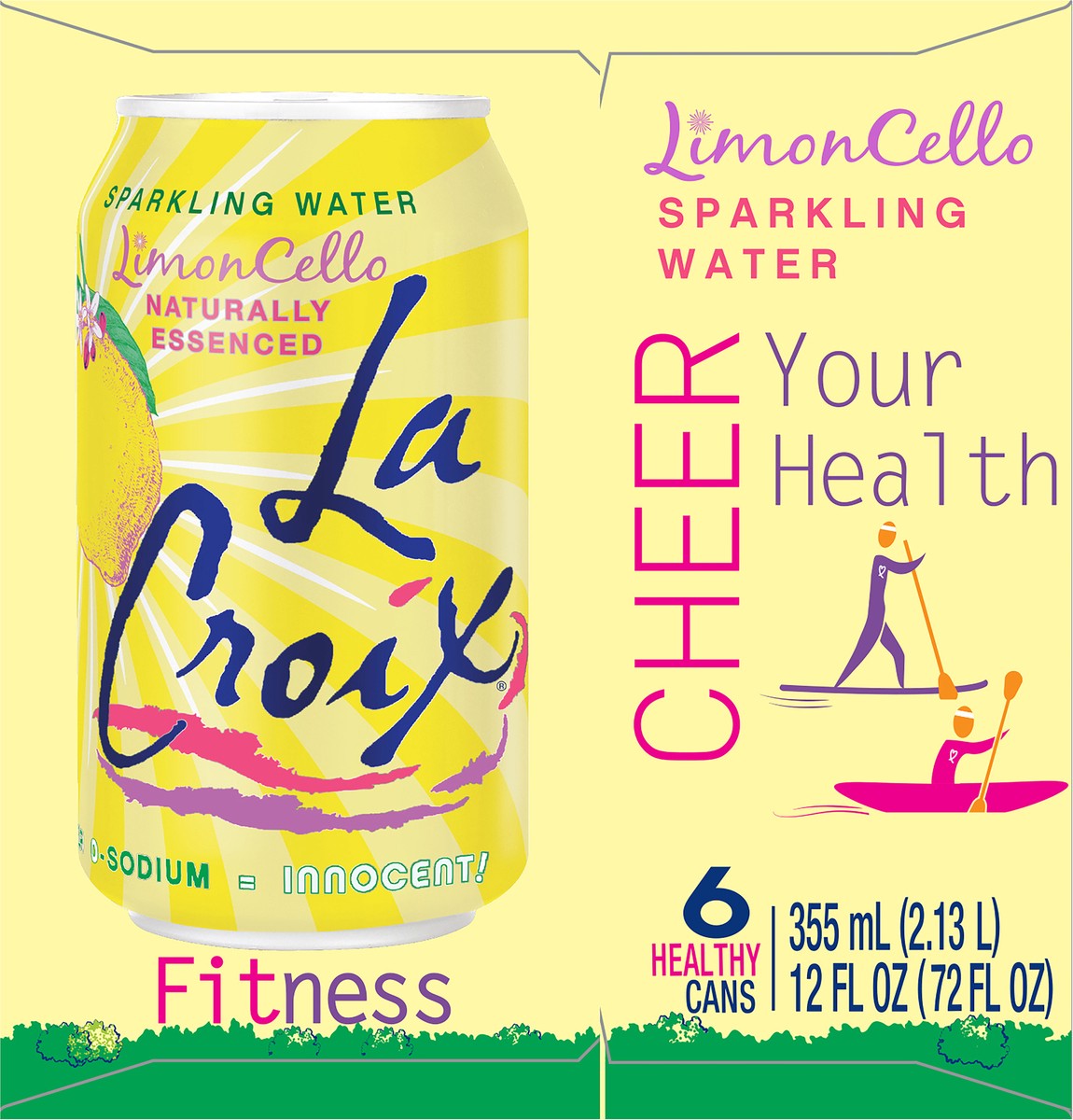 slide 5 of 11, La Croix (Core) 6 Pack- LimonCello 12 Oz, 6 ct