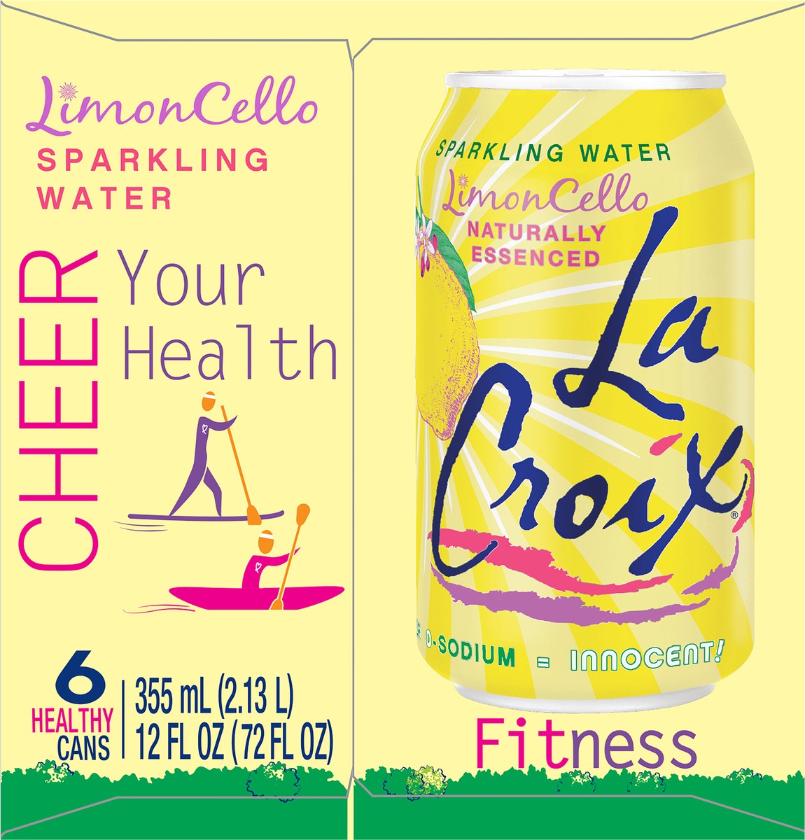 slide 6 of 11, La Croix (Core) 6 Pack- LimonCello 12 Oz, 6 ct