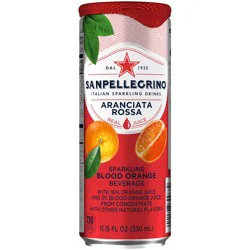 San Pellegrino Blood Orange Italian Sparkling Drinks, 11.15 fl oz. Can