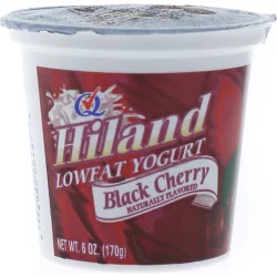 Hiland Dairy Black Cherry Yogurt