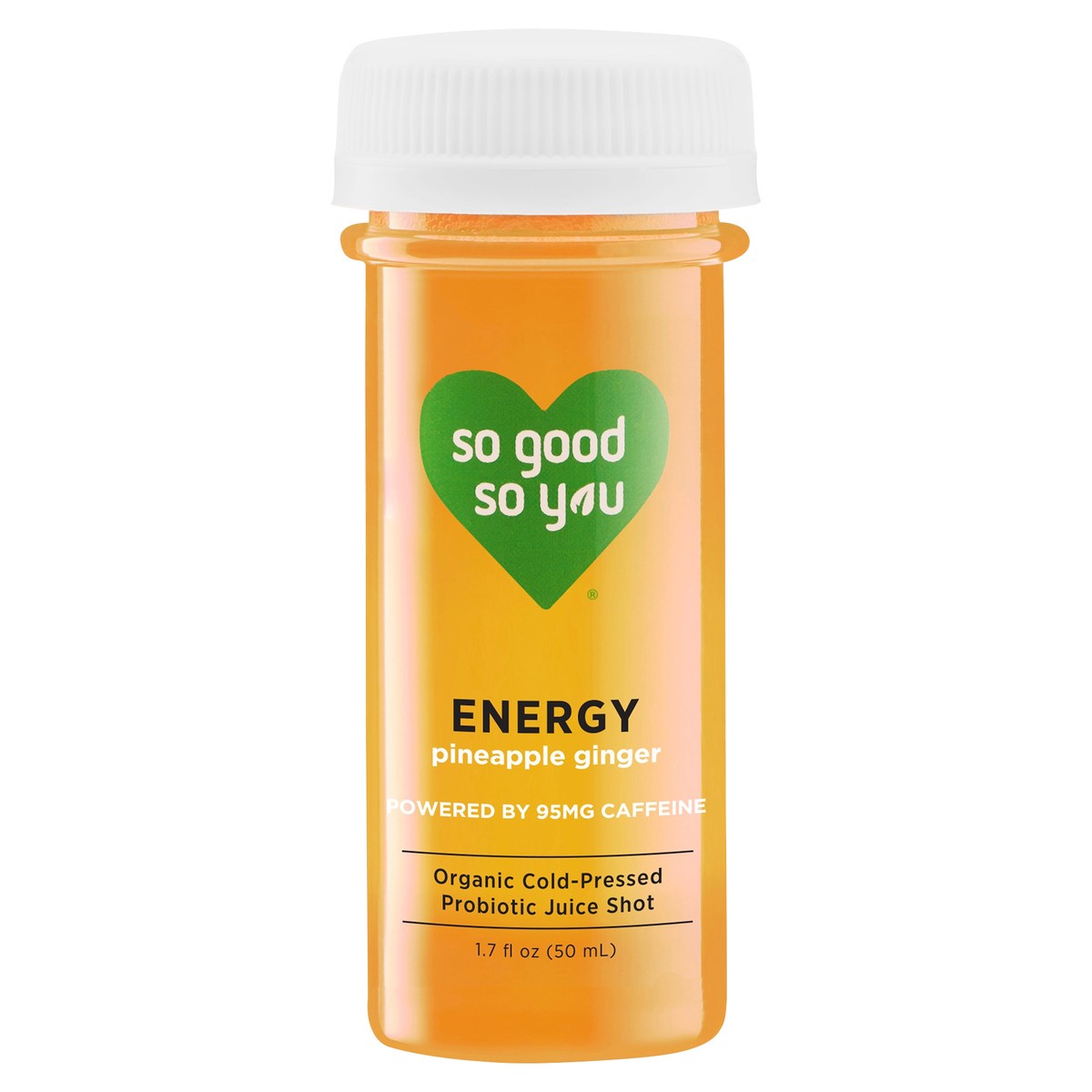 So Good So You Energy Pineapple Ginger Probiotic Shot 1.7 fl oz | Shipt