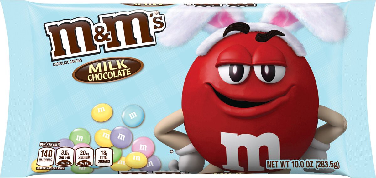 slide 3 of 13, M&M's Easter Milk Chocolate Candies, 10 oz