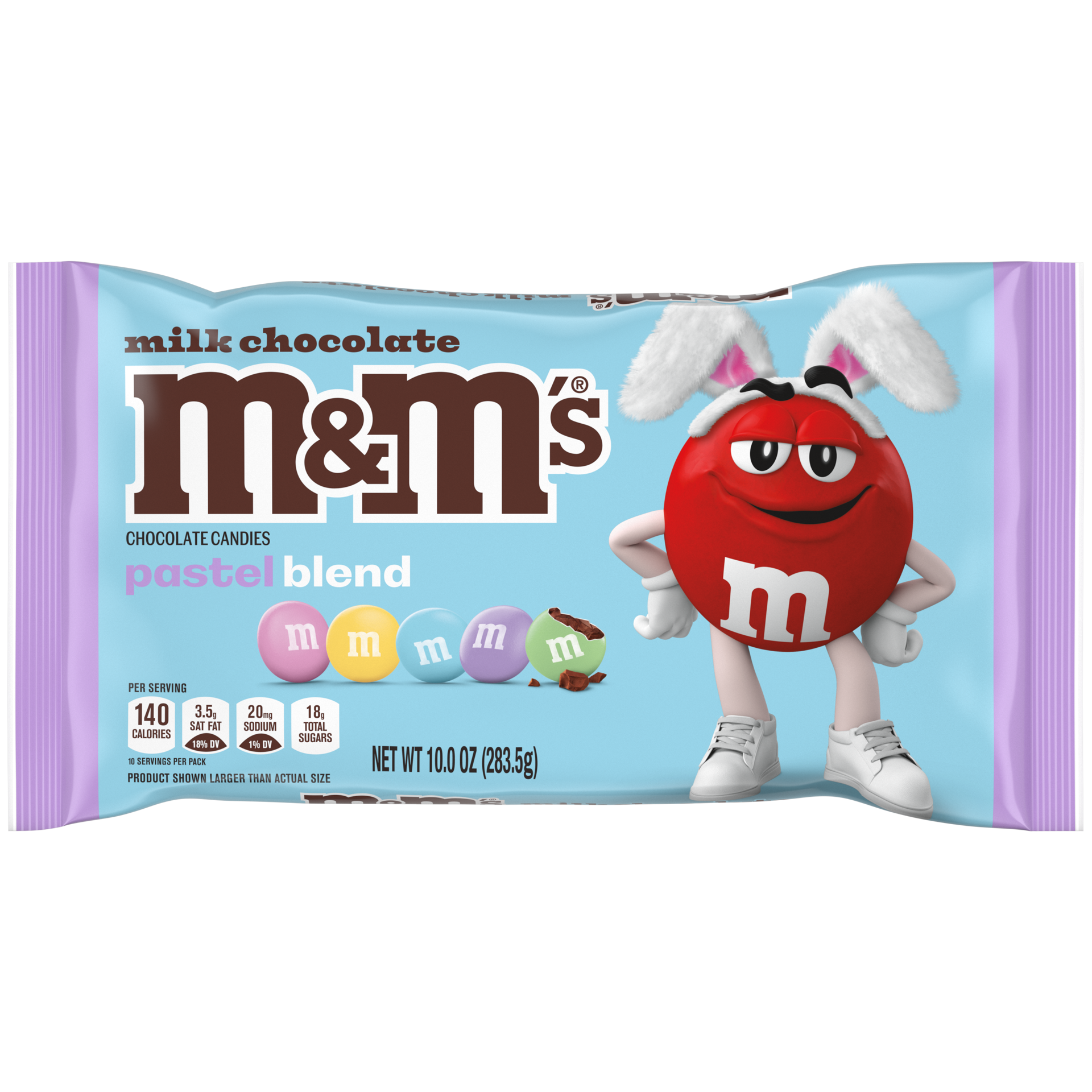 slide 1 of 13, M&M's Milk Chocolate Pastel Blend Easter Candy, 10 Oz Bag, 10 oz