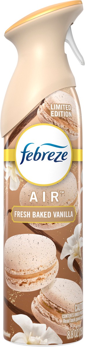 slide 3 of 7, Febreze Air Effects Odor-Eliminating Air Freshener Fresh Baked Vanilla, 8.8 oz. Aerosol Can, 8.8 oz