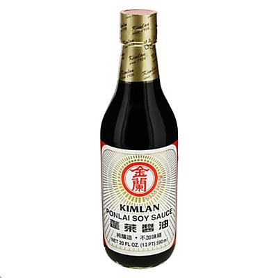 slide 1 of 1, Kimlan Ponlai Soy Sauce, 20 oz