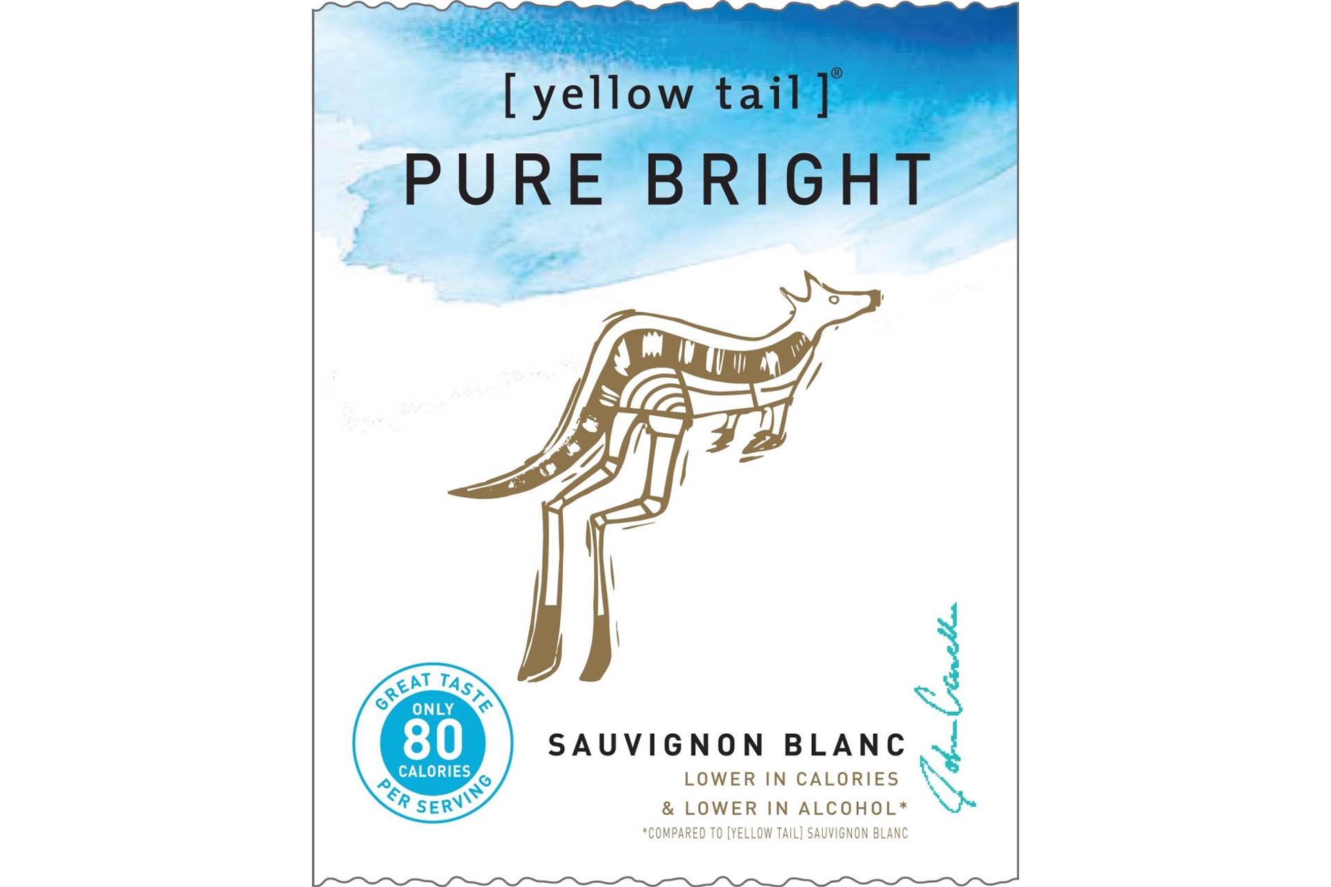 slide 2 of 5, Yellow Tail Pure Bright Sauvignon Blanc, 1.5L, 1.50 liter