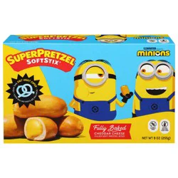 SuperPretzel SoftStix Filled Cheddar Cheese Pretzel Bites 9 oz