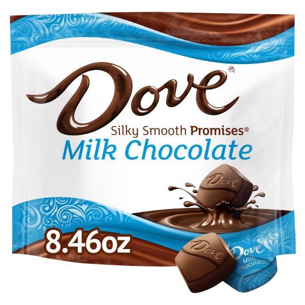 slide 1 of 7, Dove Promises Milk Chocolate Candy, 8.46 oz
