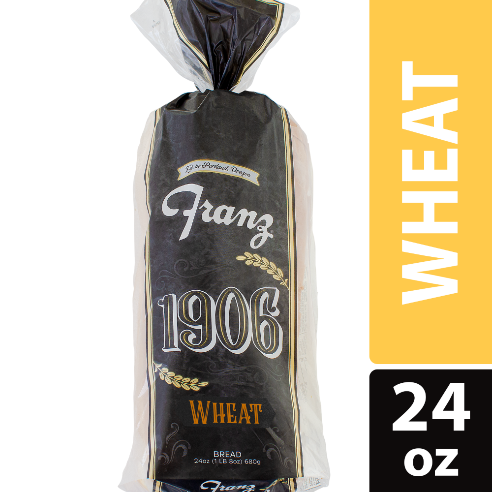 slide 1 of 4, Franz Wheat Bread 24 oz, 24 oz
