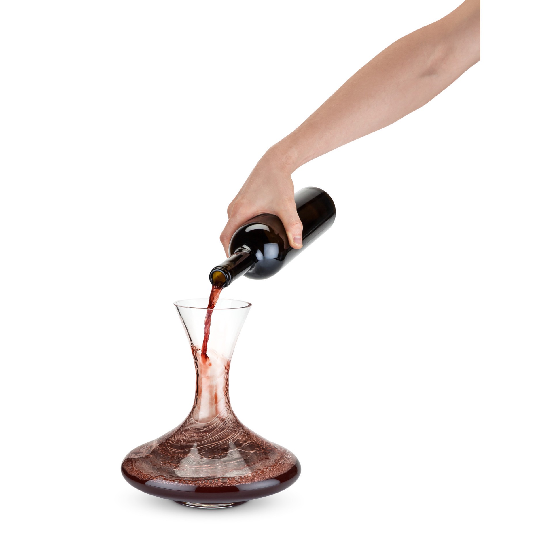 slide 4 of 4, True Decanter - Ellipse Traditional Wine, 67 oz