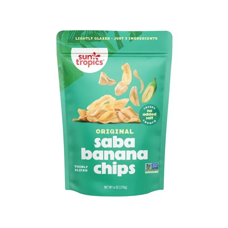 slide 1 of 4, Sun Tropics Saba Banana Chips Original - 6 oz, 6 oz