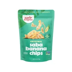 Sun Tropics Saba Banana Chips Original - 6 oz