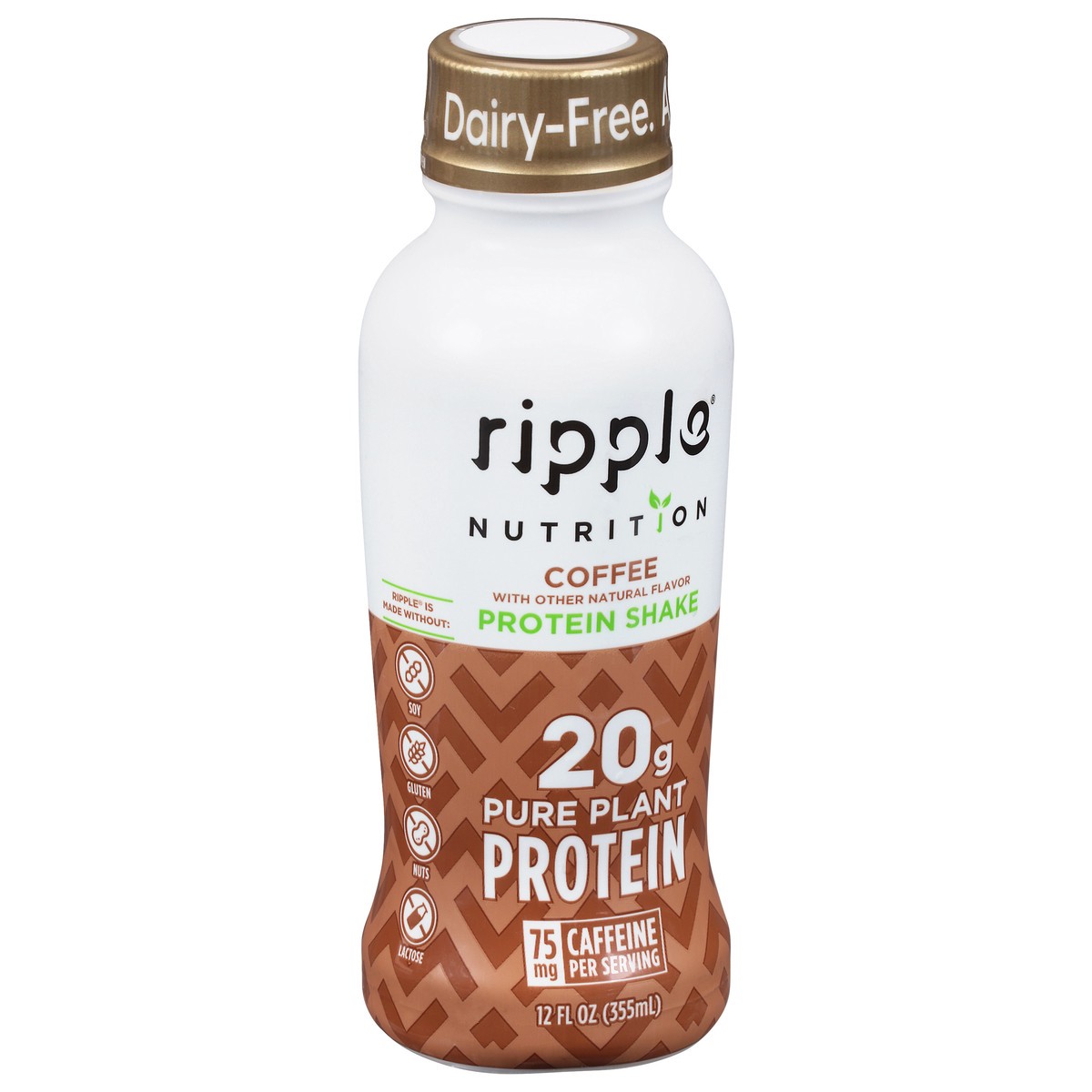 slide 2 of 9, Ripple Coffee Protein Shake, 12 oz