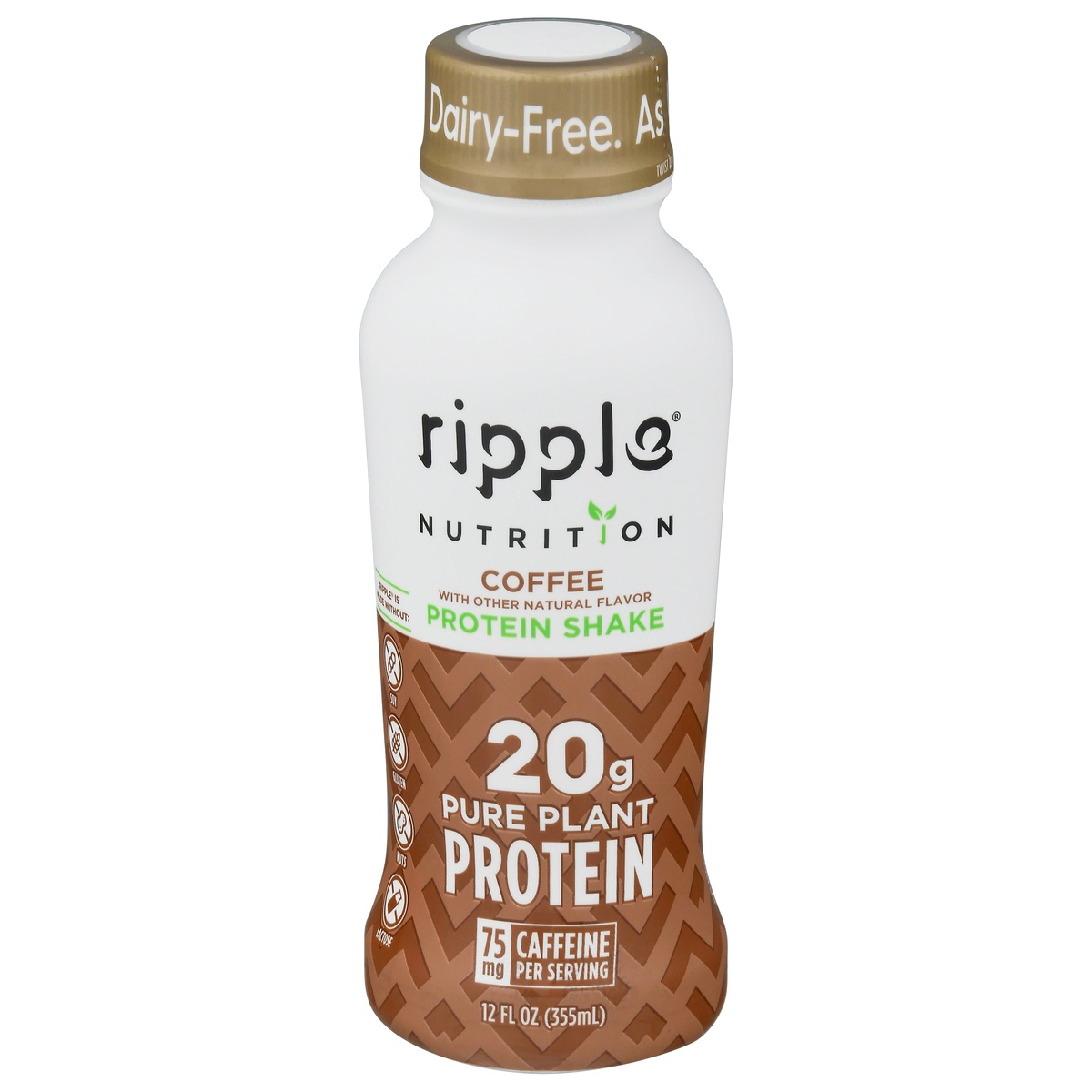 slide 11 of 11, Ripple Coffee Protein Shake, 12 oz