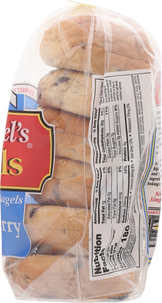 slide 12 of 15, Schwebel's Blueberry Bagels 6 Each, 6 ct
