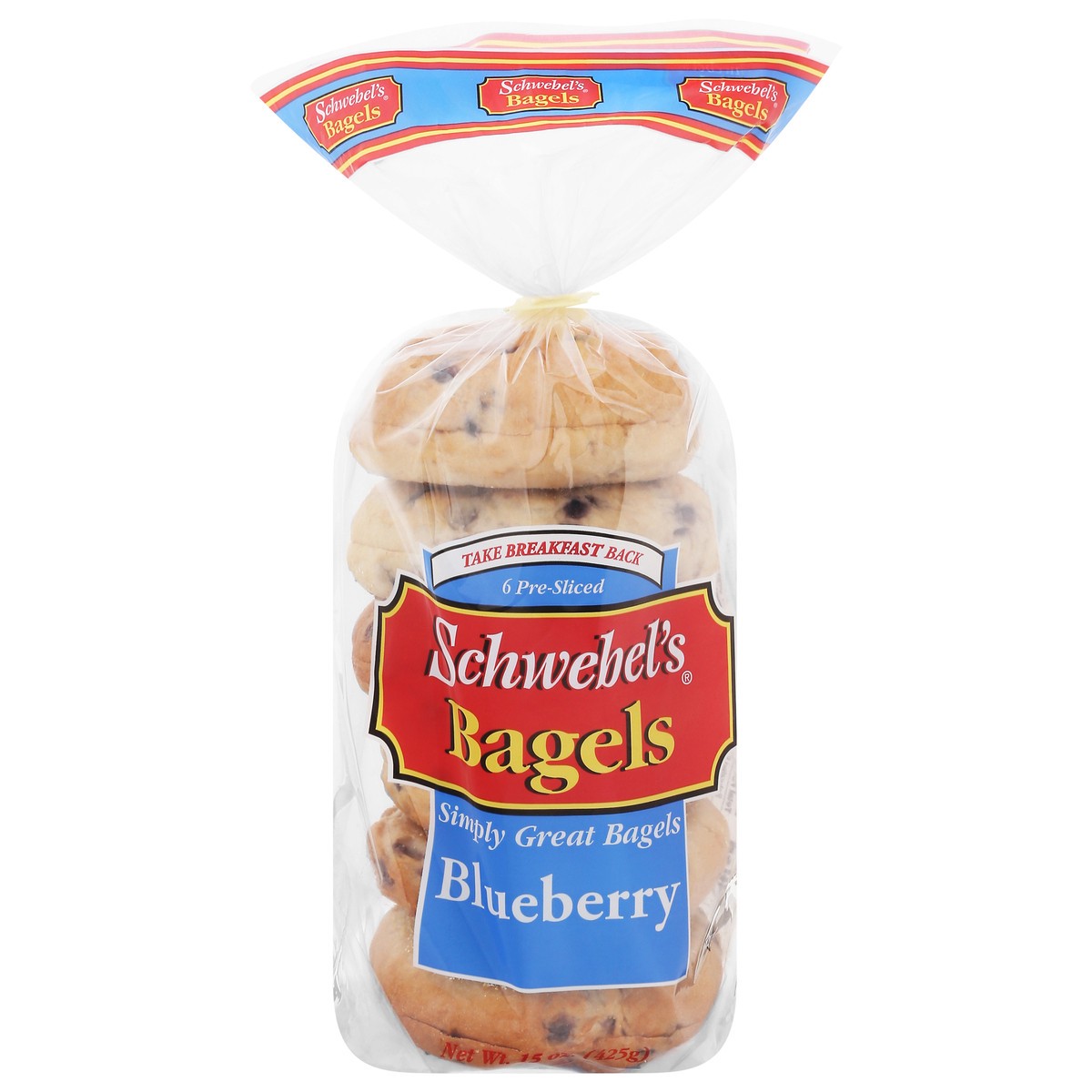 slide 5 of 15, Schwebel's Blueberry Bagels 6 Each, 6 ct