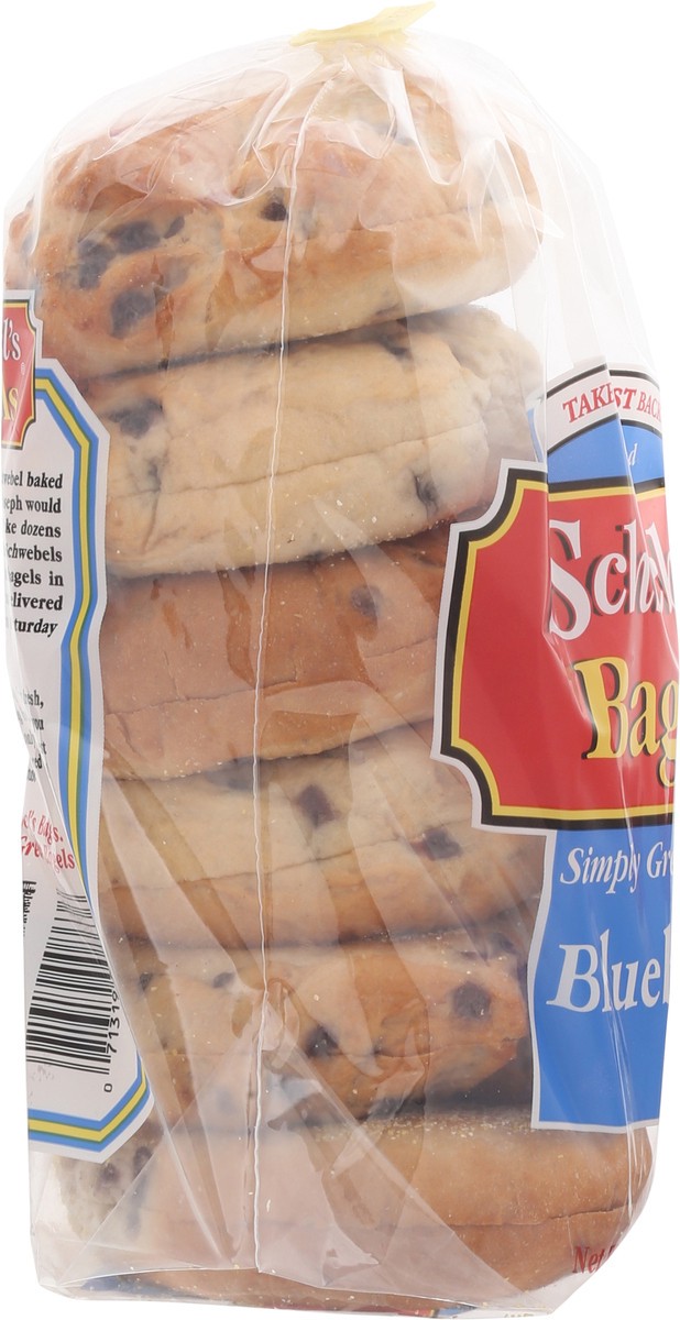 slide 8 of 15, Schwebel's Blueberry Bagels 6 Each, 6 ct