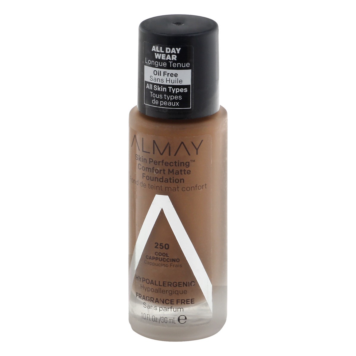 slide 7 of 9, Almay Skin Perfecting Foundation Comfort Matte Cool Cappuccino, 1 fl oz