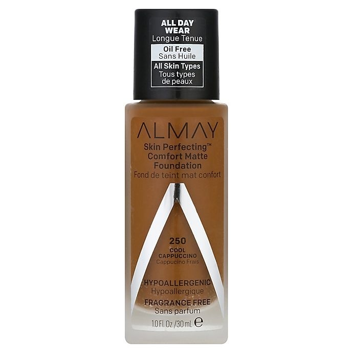 slide 1 of 1, Almay Skin Perfecting Comfort Matte Foundation, Cool Cappuccino, 1 oz