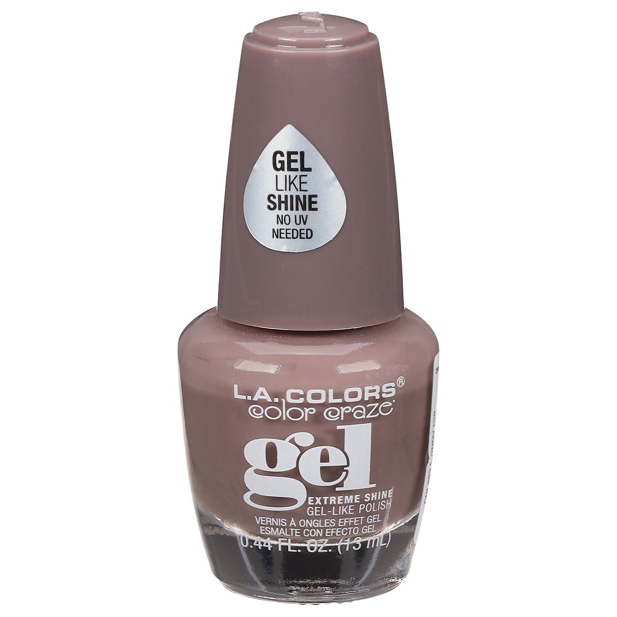 slide 1 of 10, L.A. Colors Color Craze CNL383 Skinny Dip Gel Extreme Shine Nail Polish 0.44 fl oz, 0.44 fl oz