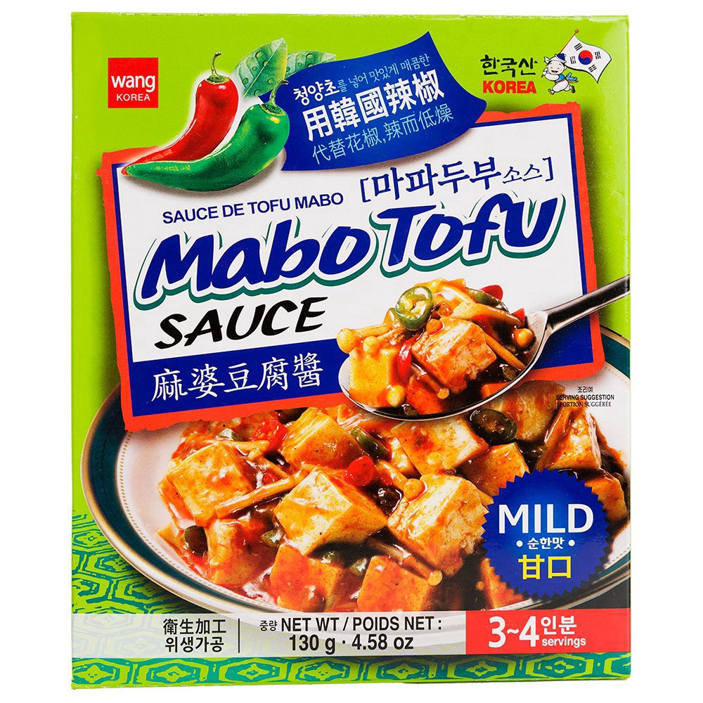 slide 1 of 1, Wang Mabo Tofu Sauce-mild, 4.58 oz