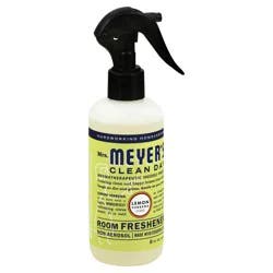 Mrs. Meyer's Clean Day Room Freshener, Lemon Verbena Scent, 8 Ounce Non-Aerosol Spray Bottle