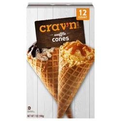 Crav N Flvr Wffle Cones