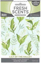 Willowbrook 3 Pack Scented Sachet in Lily of the Valley