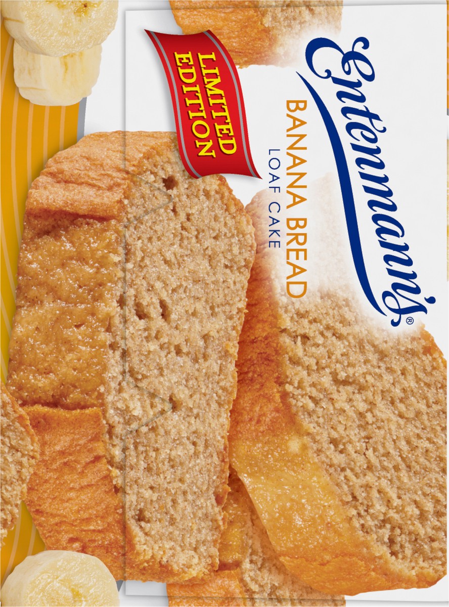 slide 5 of 7, Entenmann's Ent Banana Bread Loaf Cake, 13 oz