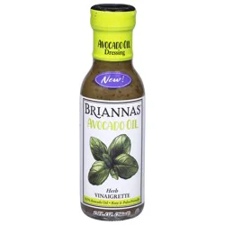 BRIANNAS Avocado Oil Herb Vinaigrette Dressing 10 fl oz