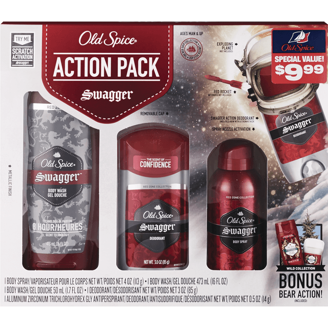 slide 1 of 1, Old Spice Swagger Holiday Pack, 1 ct