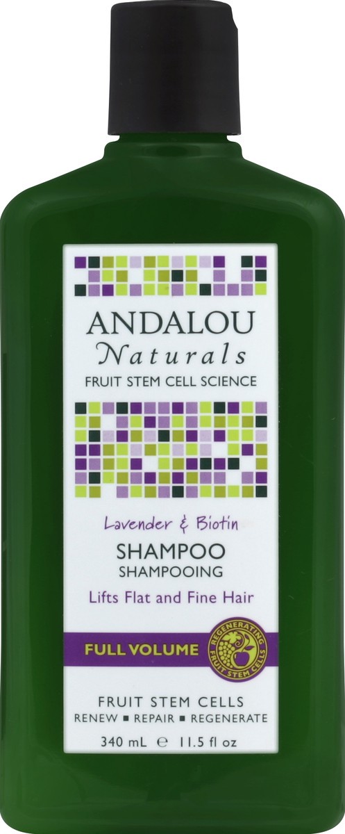 slide 2 of 4, Andalou Naturals Shampoo Lavender & Biotin, 1 ct