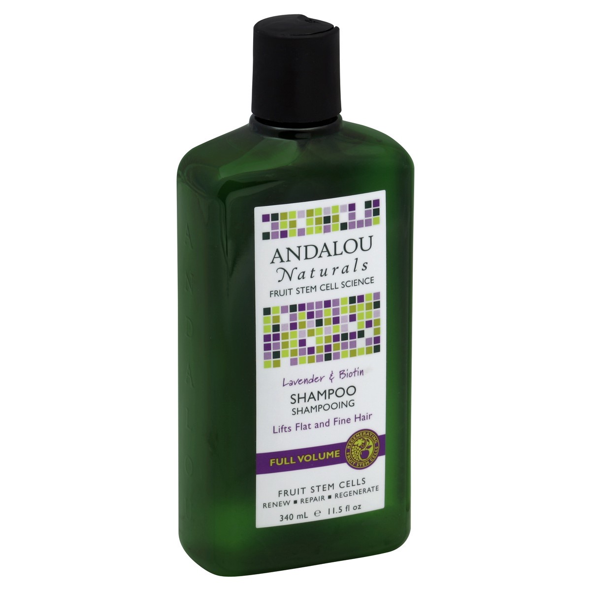 slide 3 of 4, Andalou Naturals Shampoo Lavender & Biotin, 1 ct