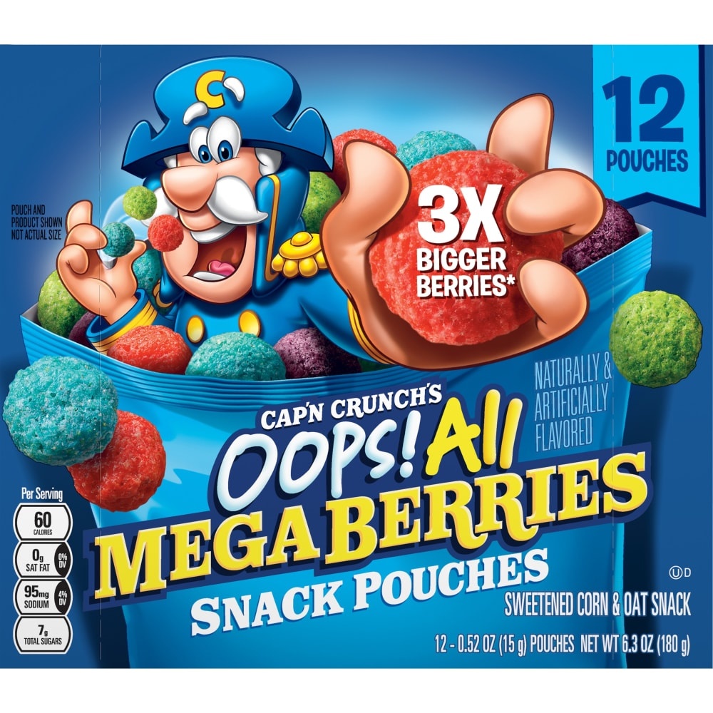 captain crunch oops all berries nutritional facts