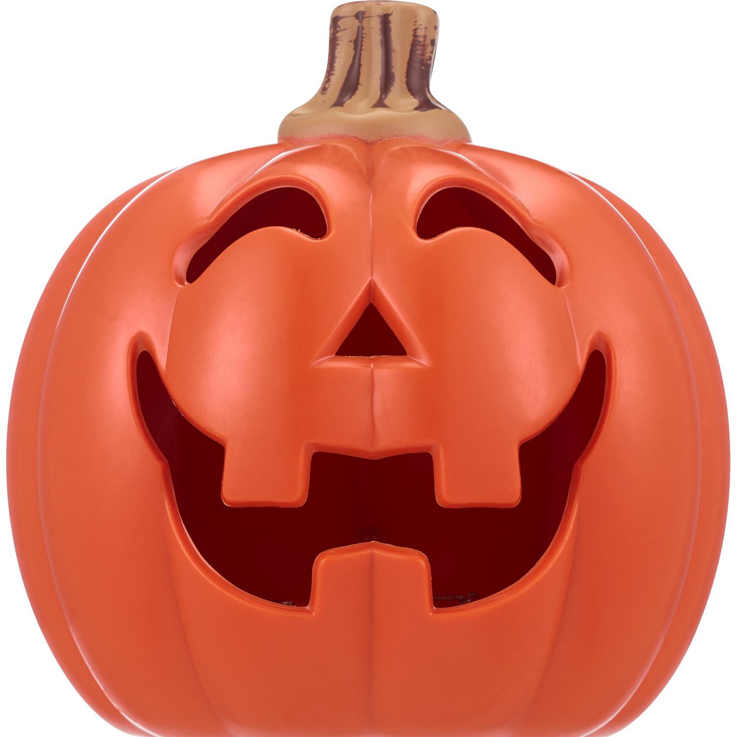 slide 1 of 1, SPOOKY VILLAGE Mini Pumpkin, 1 ct
