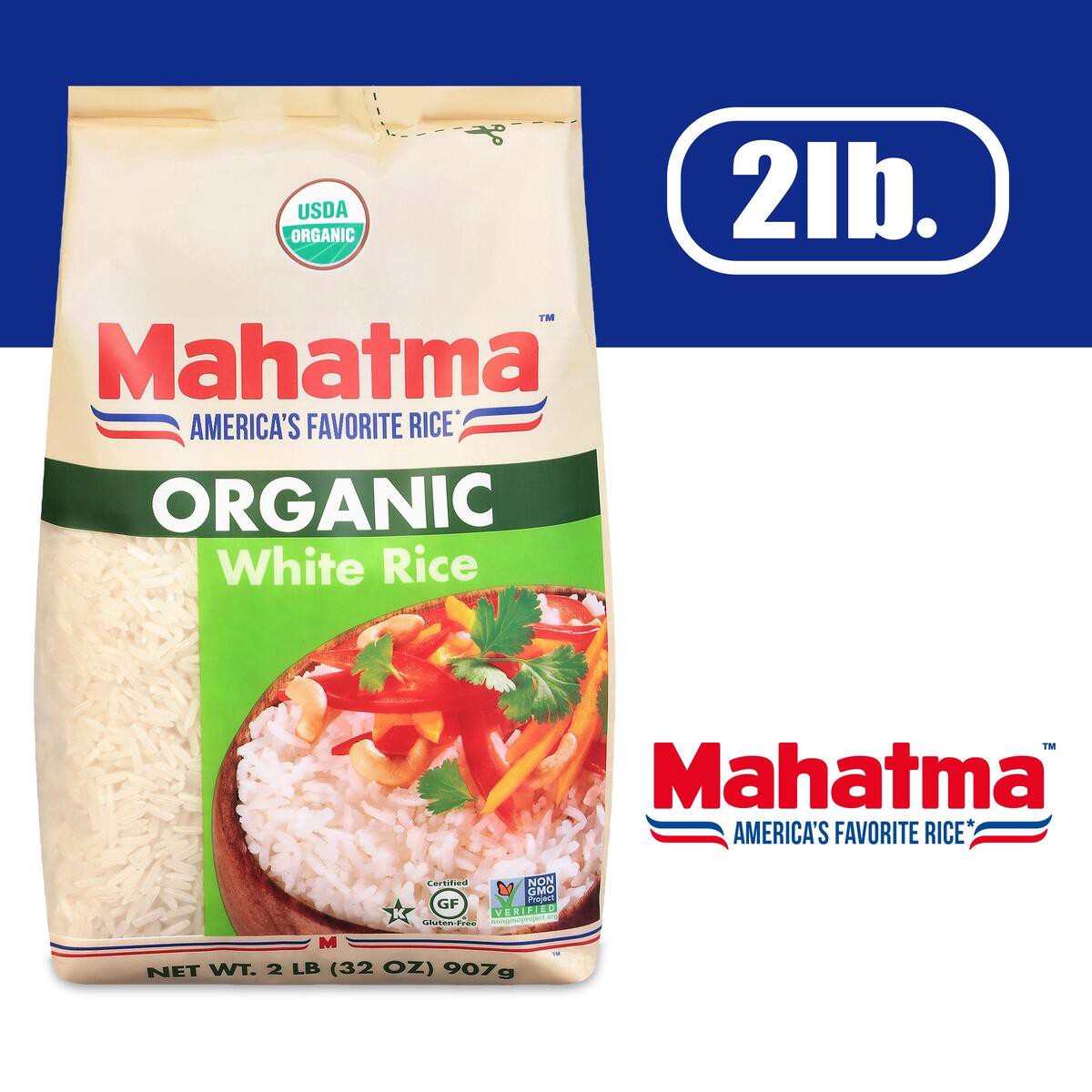 slide 1 of 5, Mahatma White Rice, 32 oz