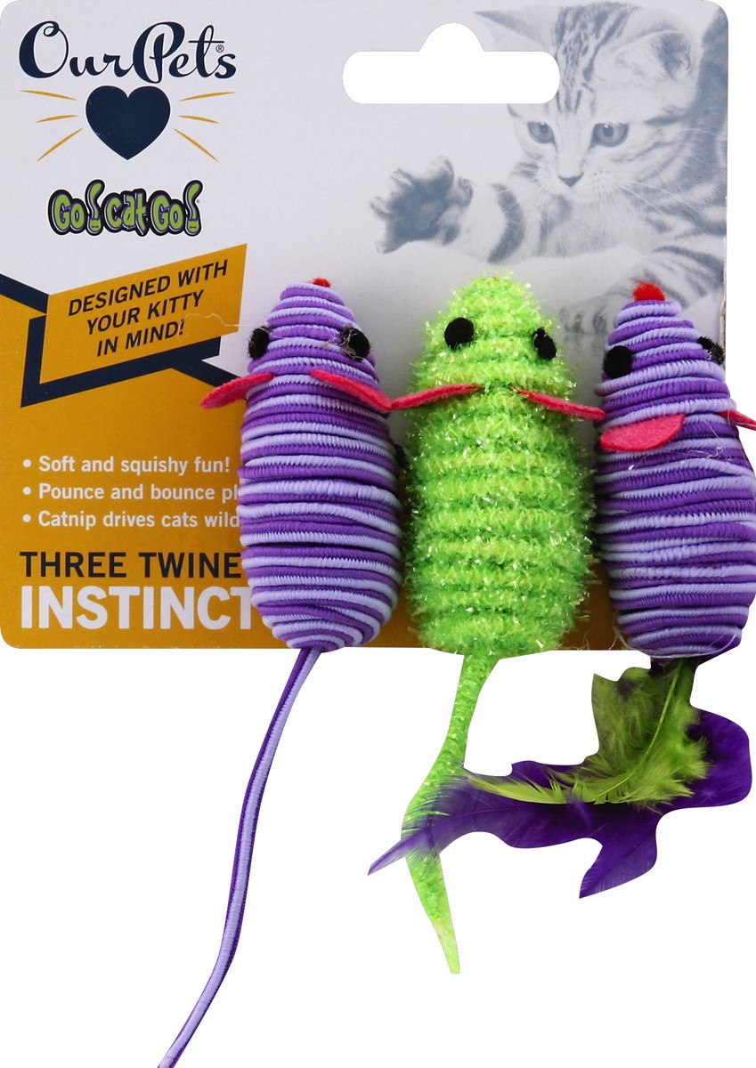 slide 2 of 2, OurPet's Cat Toy 3 ea, 3 ct