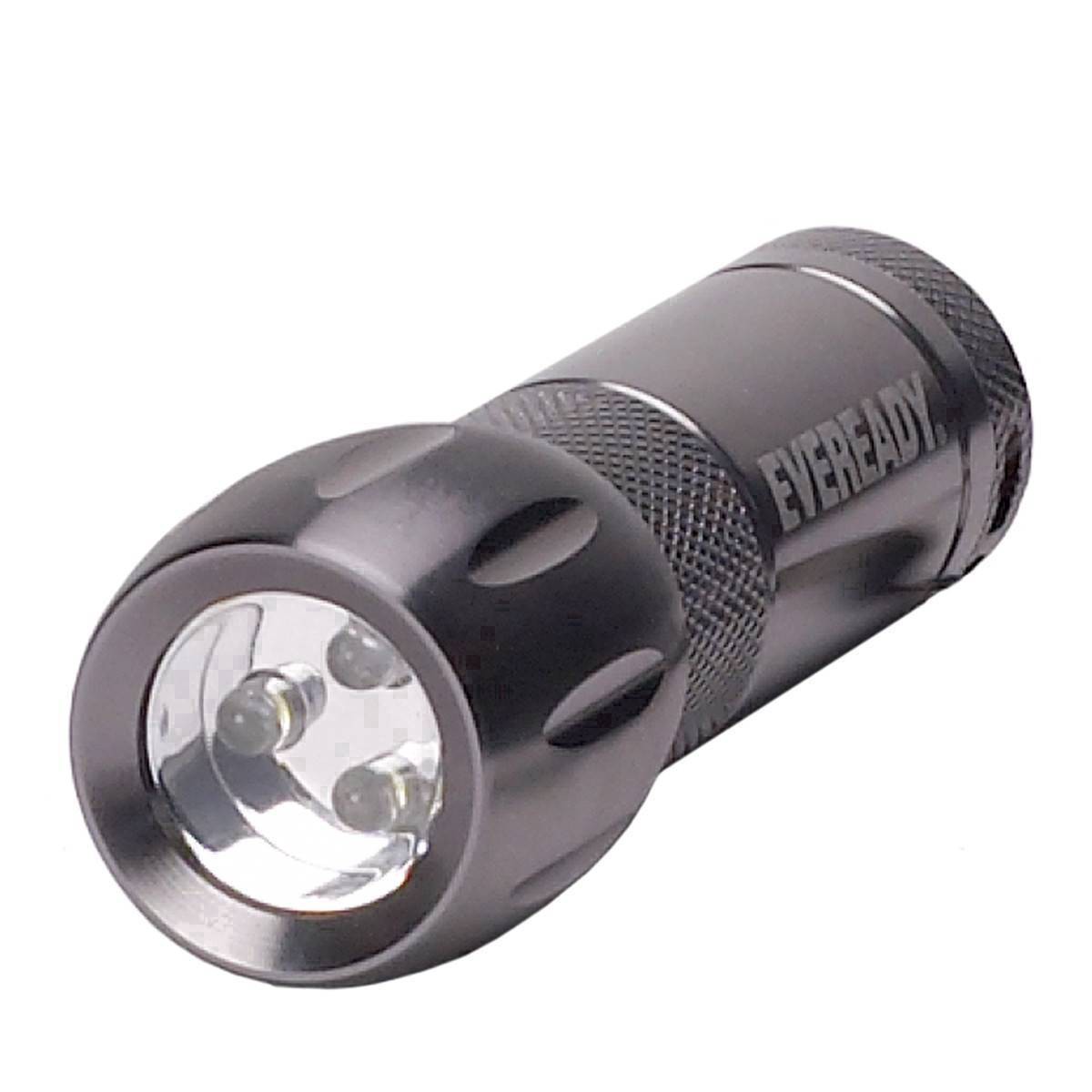 slide 6 of 44, Eveready Energizer Compact Led Metal Flashlight With 3Aaa Batteries, 1 ct