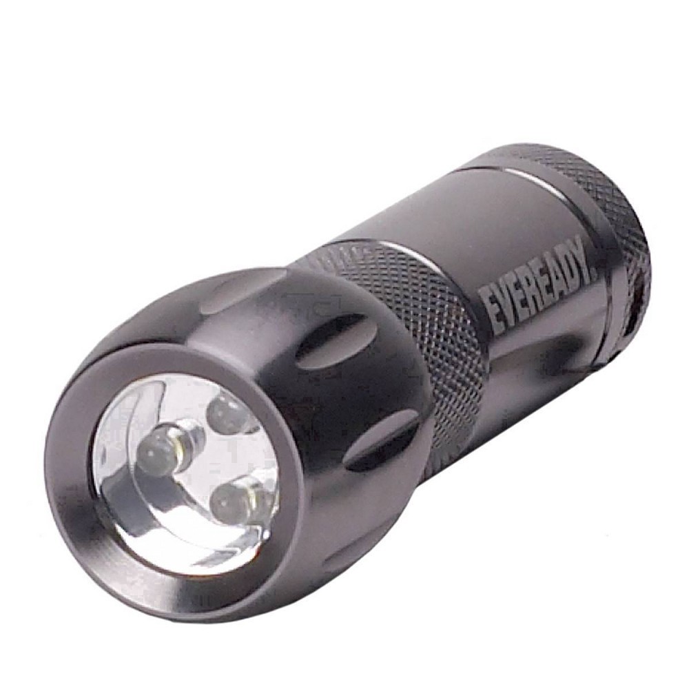 slide 25 of 44, Eveready Energizer Compact Led Metal Flashlight With 3Aaa Batteries, 1 ct