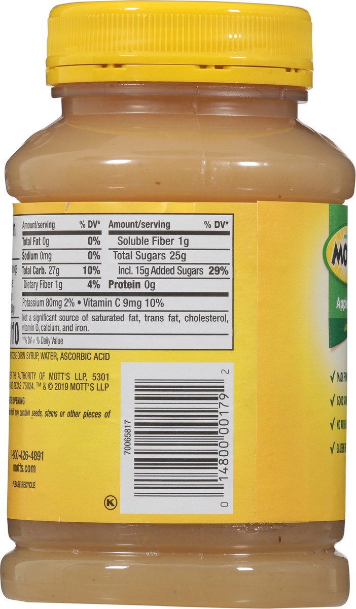 slide 5 of 13, Mott's Original Applesauce, 24 oz