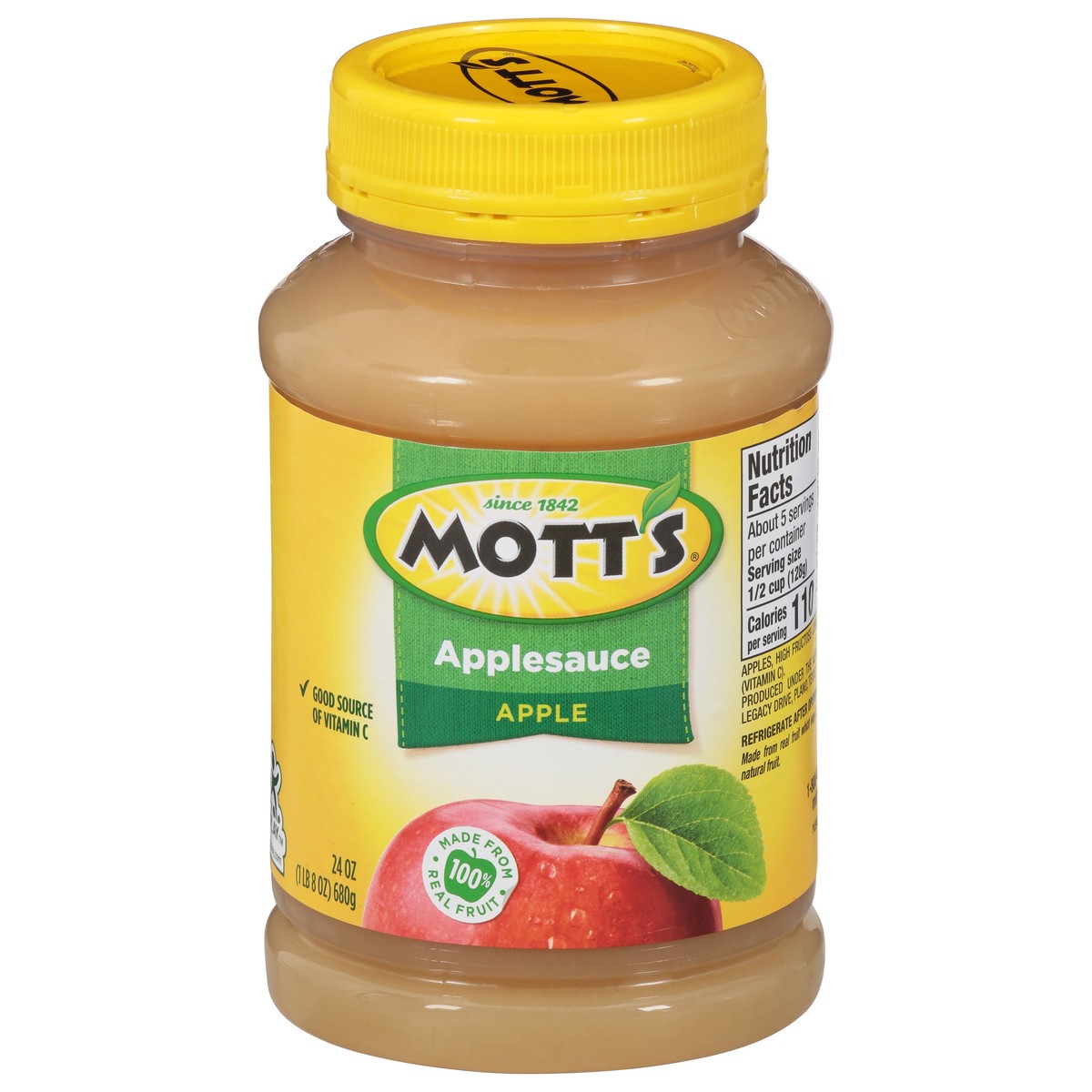 slide 1 of 13, Mott's Original Applesauce, 24 oz