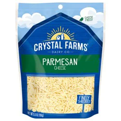Crystal Farms Finely Shredded Parmesan Cheese, 5.5 oz