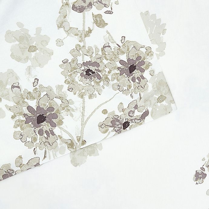 slide 3 of 4, Calvin Klein Sandstorm Flora Reversible Full/Queen Duvet Cover Set - Parchment, 3 ct