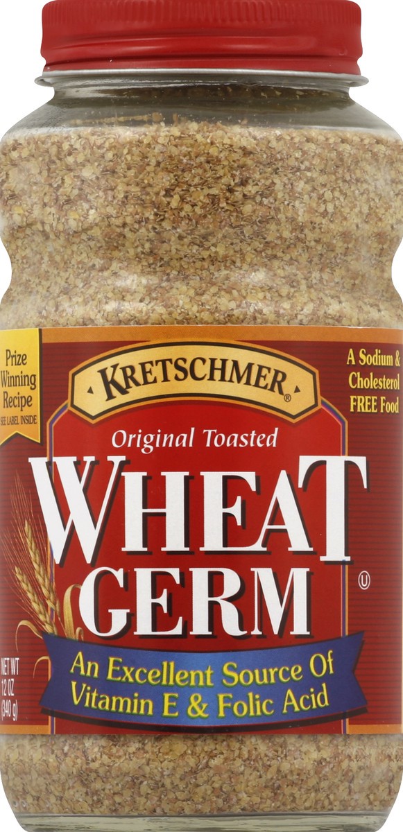 slide 2 of 2, Kretschmer Wheat Germ, Original Toasted, 12 oz