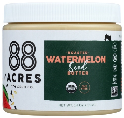 slide 1 of 1, 88 Acres Watermelon Seed Butter, 14 oz