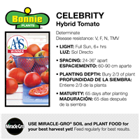 slide 8 of 9, Bonnie Plants  Tomato Celebrity, 19.3 oz