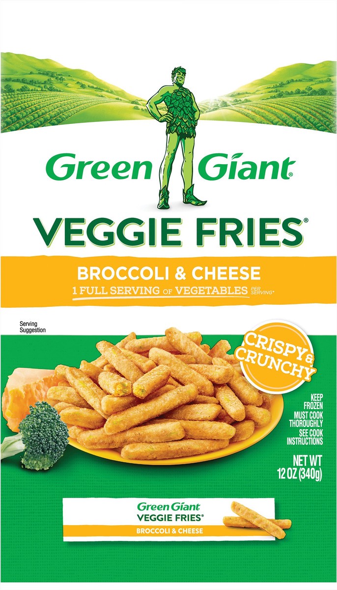 slide 2 of 5, Green Giant Crispy & Crunchy Broccoli & Cheese Veggie Fries 12 oz, 12 oz