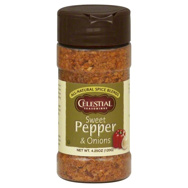 slide 1 of 1, Celestial Seasonings Sweet Pepper & Onions, 3 oz